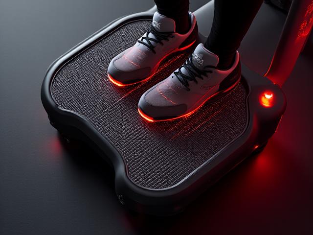 The Twist Stepper showing lateral movement geometry